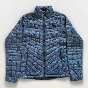 The North Face Jacket Women's XS Thermoball Blue Gorpcore Full Zip